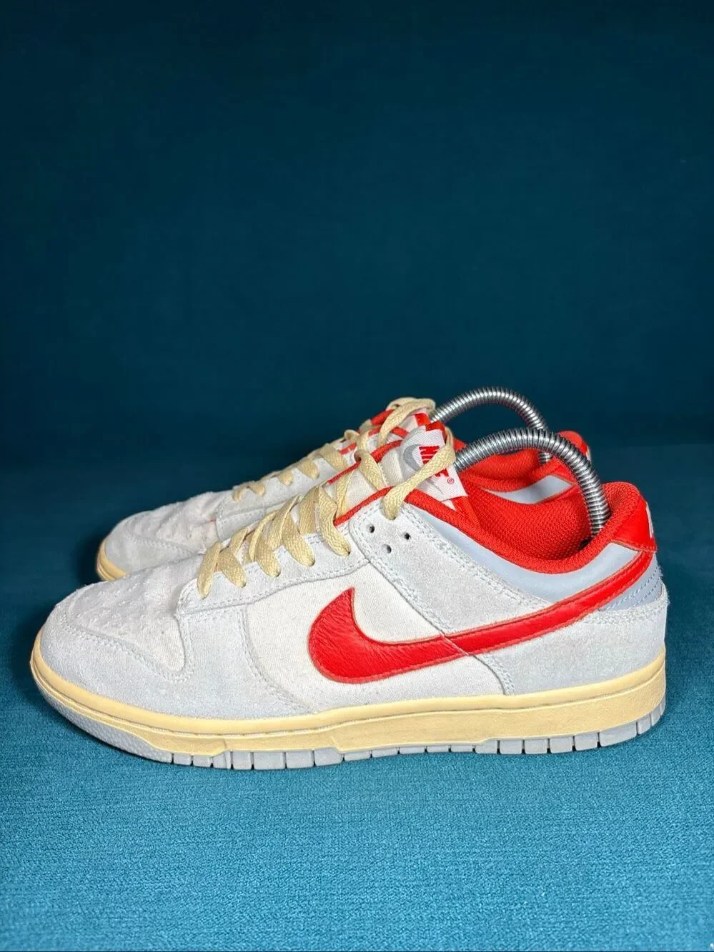 Nike Dunk Low Athletic Department Picante Red Size Mens 7.5 / Womens 9 FJ5429-13